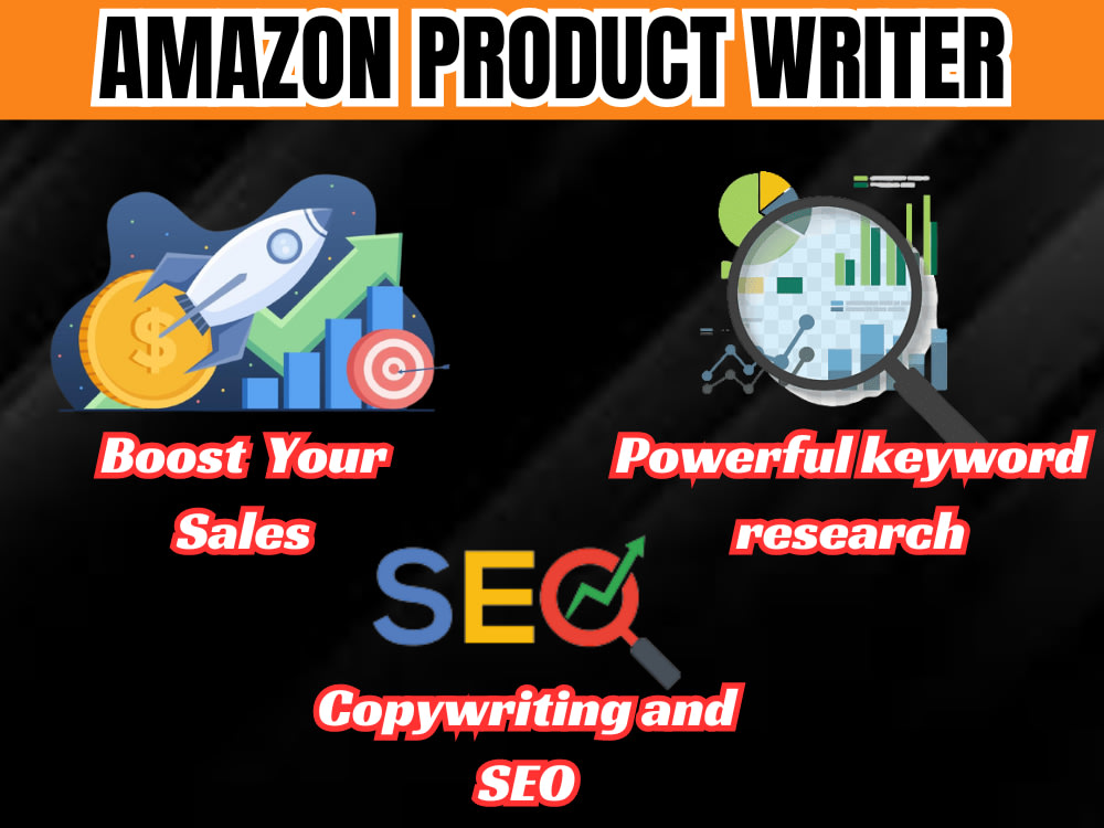 Write top amazon listing SEO product descriptions | Upwork