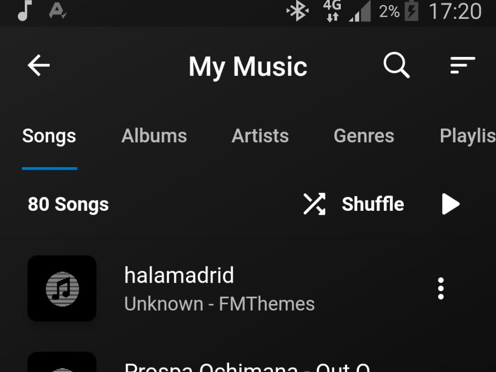 A flutter music streaming player app Upwork