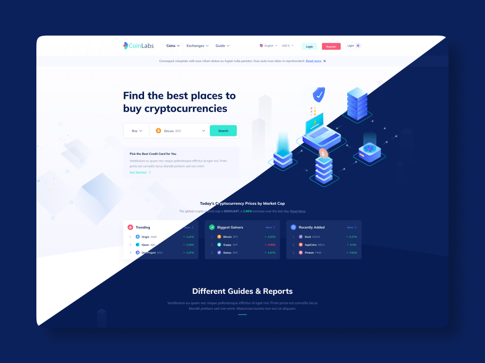 Responsive, Creative, and Modern UI/UX Website|Landing Page Design in ...
