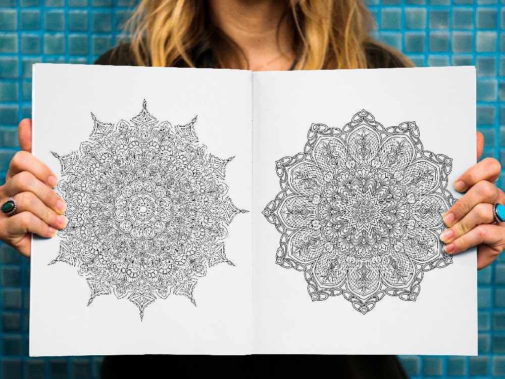 Coloring pages for KDP Amazon, mandala art, and adult coloring pages ...