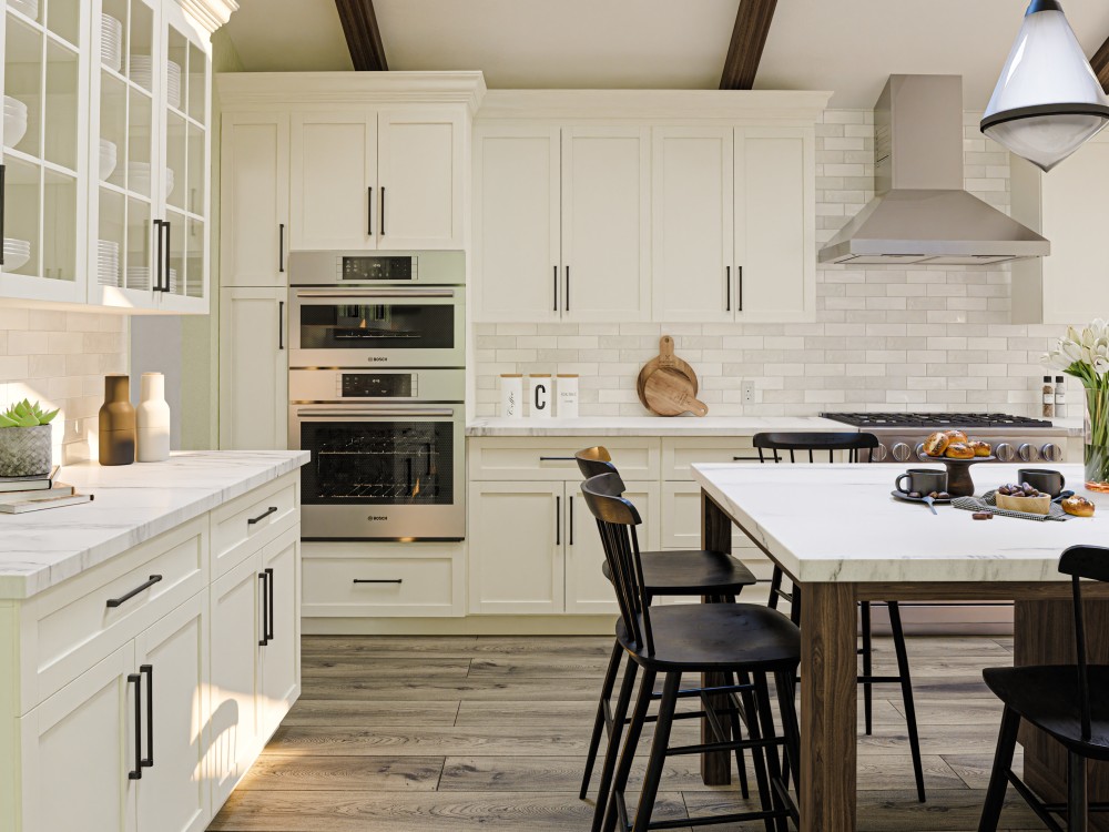 A fantastic kitchen design/rendering with Floorplan | Upwork