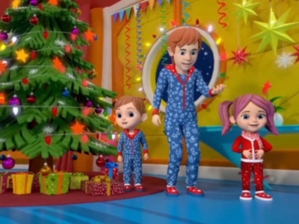 3d Christmas animation, Christmas songs, Christmas video, music video