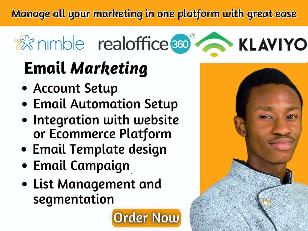 Klaviyo, real office 360 setup, automation, campaign & Integration
