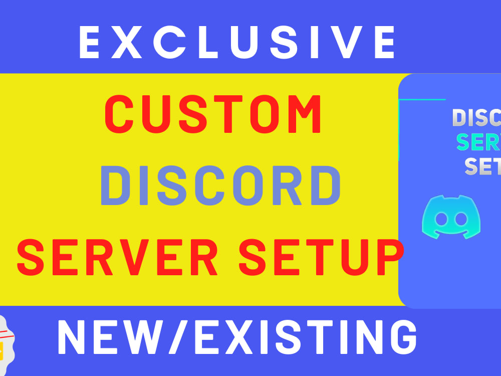 Best custom discord server for huge success. Upwork