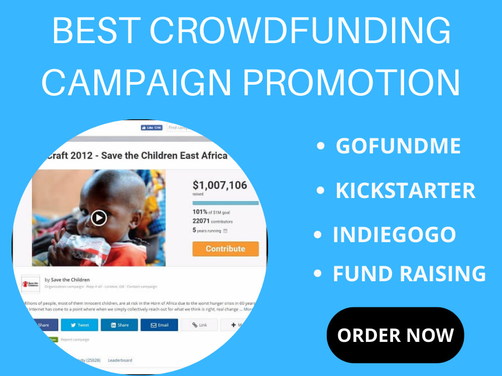 Kickstarter campaign, kickstarter promotion to real backer Upwork