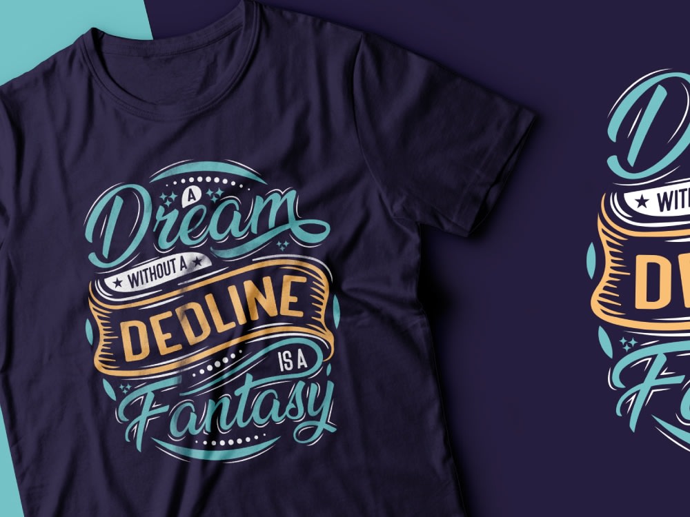 Custom typography t shirt and text or font logo design | Upwork