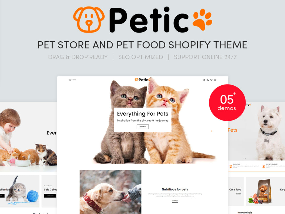 High converting Shopify Store for pet products, Shopify Pet product