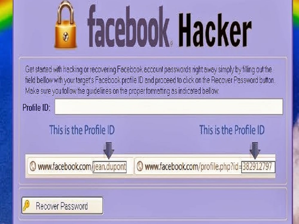 Recover Instagram account: without password, with Facebook