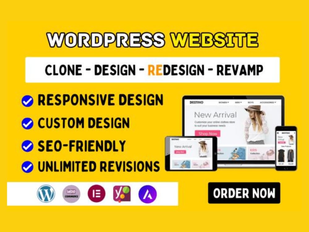 WordPress website design and CMS development or redesign website | Upwork