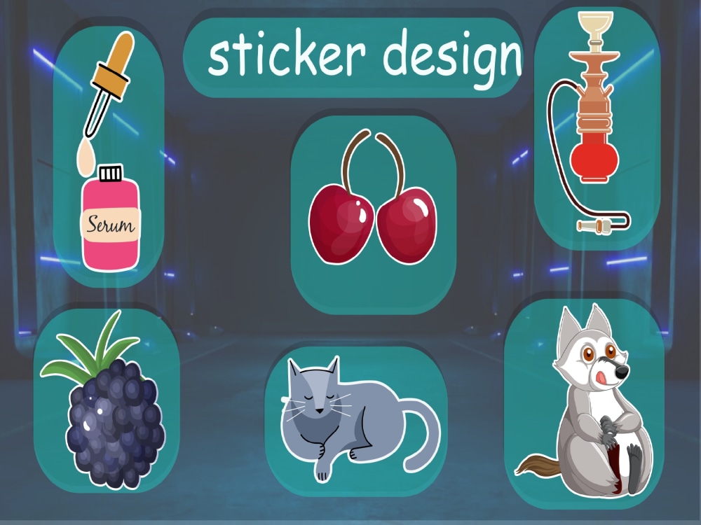 10+ Number Stickers - PSD, AI