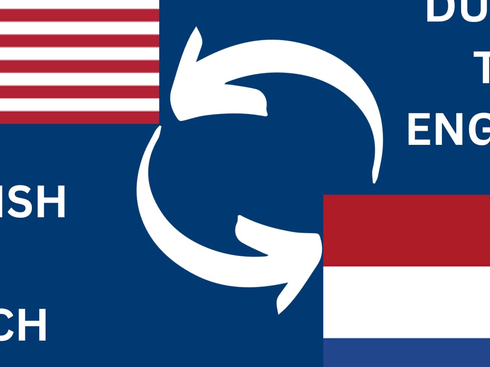 A professional and accurate EnglishtoDutch language translation Upwork