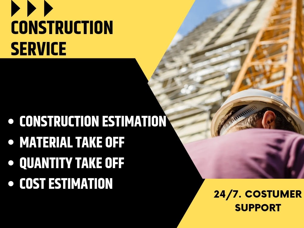 Quantity takeoff, Material and Cost Estimation For Civil Projects