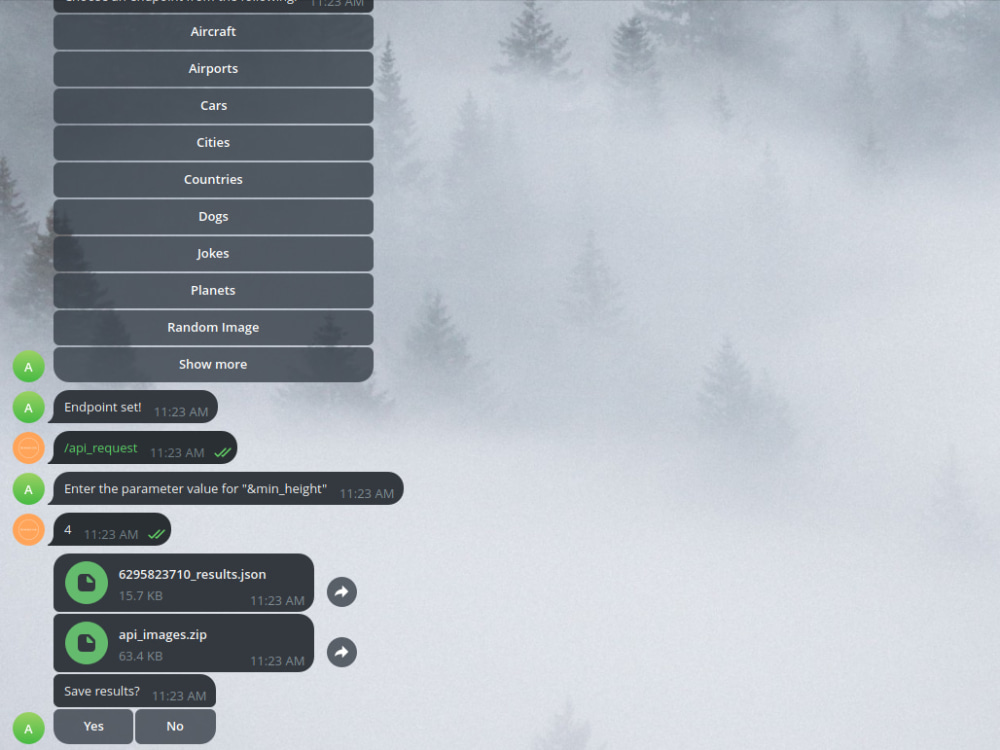 Feature-rich API request tool | Upwork