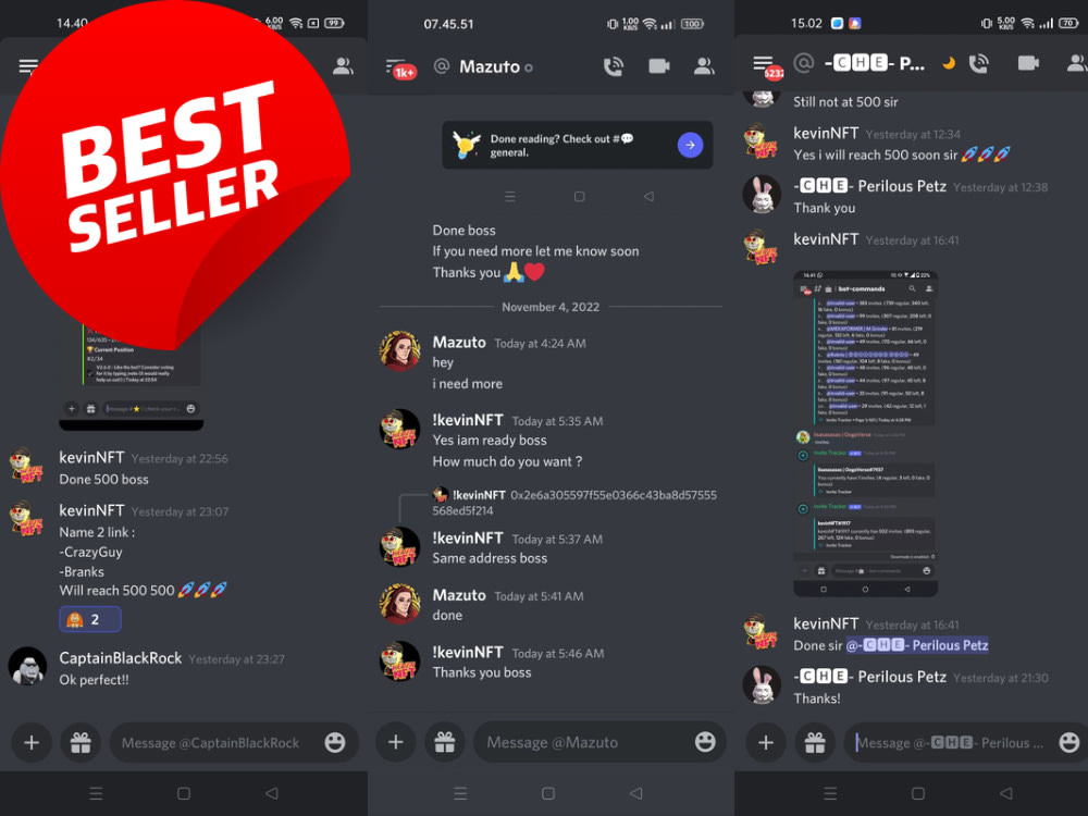 Promote your Discord NFT and CRYPTO Project Upwork