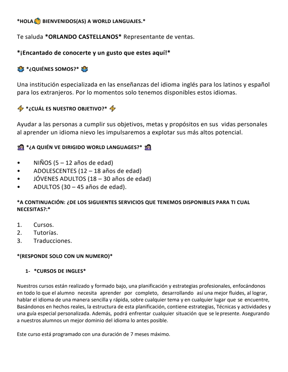 Live Spanish Lessons For You. | Upwork