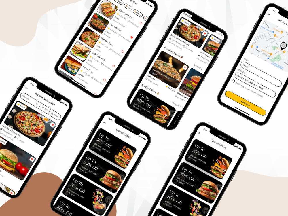 Mobile App for Food Ordering and Delivery Platform Upwork