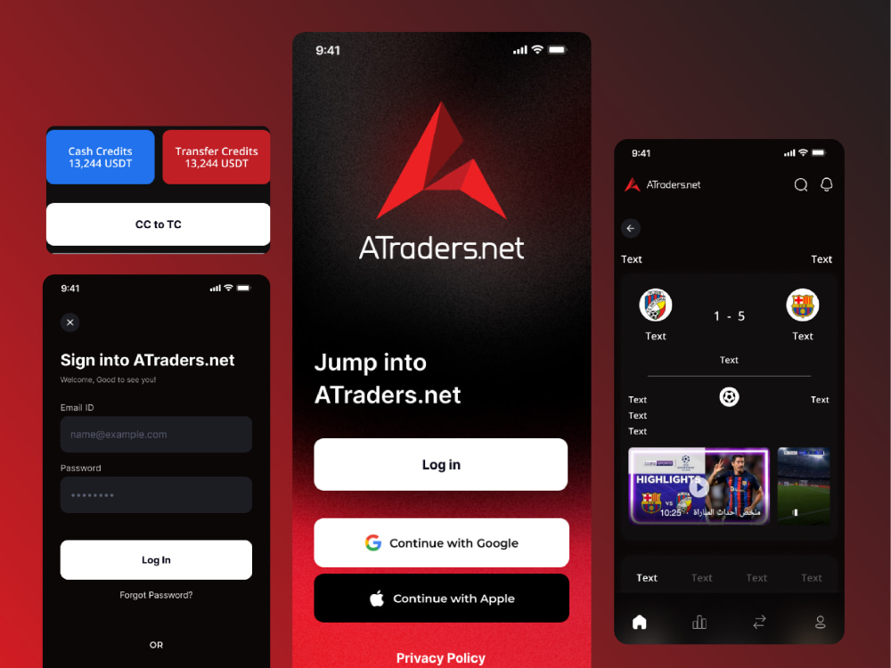 Ui ux design for mobile app, website or landing page | Upwork