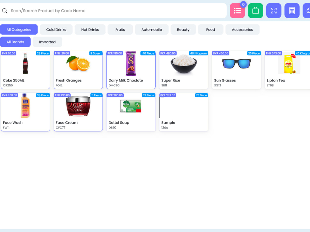 A Point of Sale POS in Laravel and React Js | Upwork