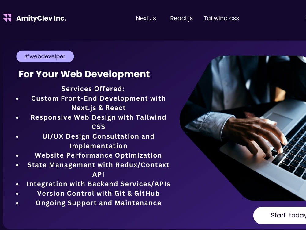 I will build your website with next js react js with your api | Upwork