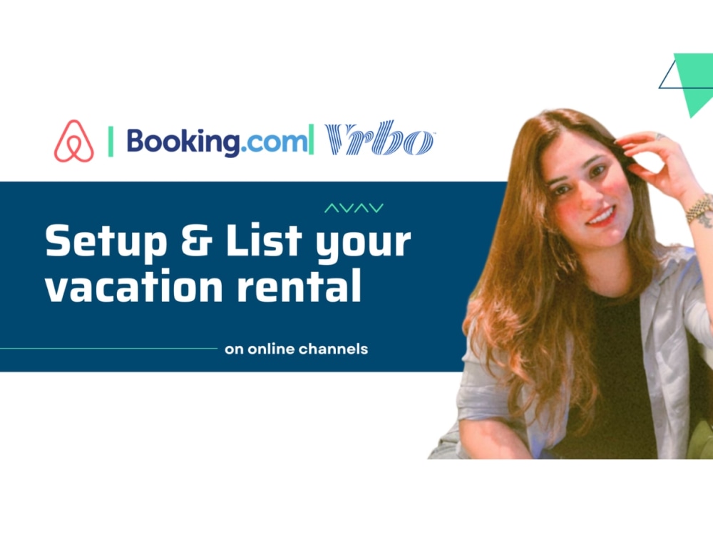 Your property listed on airbnb, vrbo or Upwork