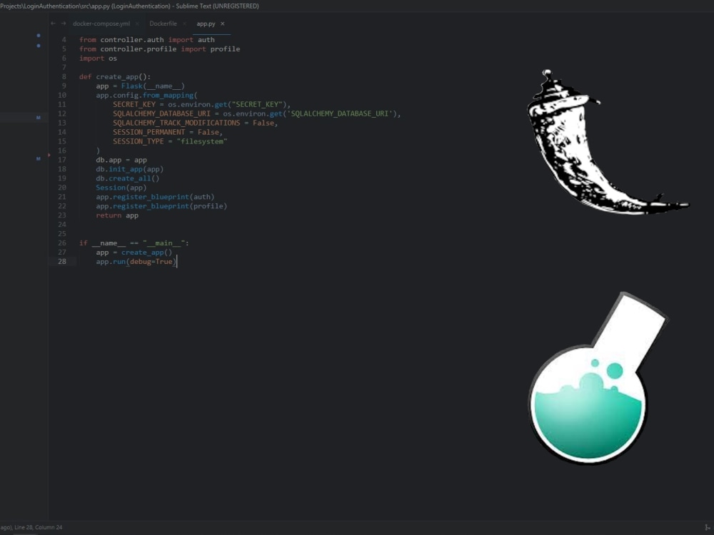 A professionally developed Flask or Bottle Rest Application Upwork