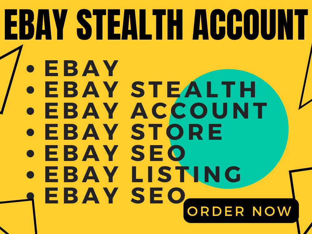 EBay stealth account creation ebay account eBay stealth account Upwork