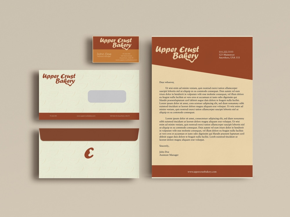 Custom Business Stationery Designs | Upwork