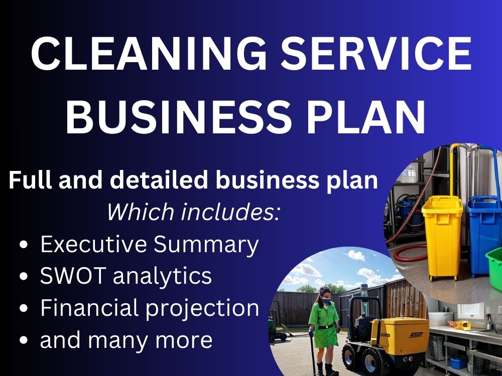 A detailed startup business plan for cleaning services, Grant