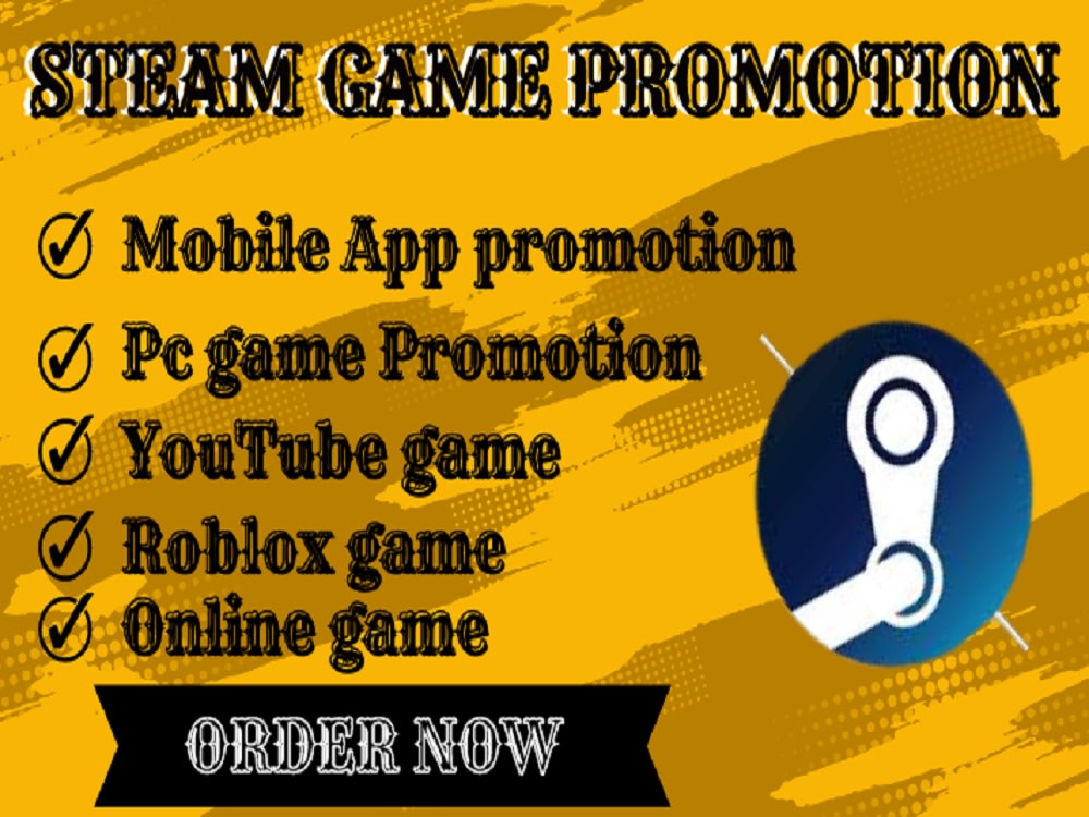 Prmote steam game pc game roblox game online game to active gaming