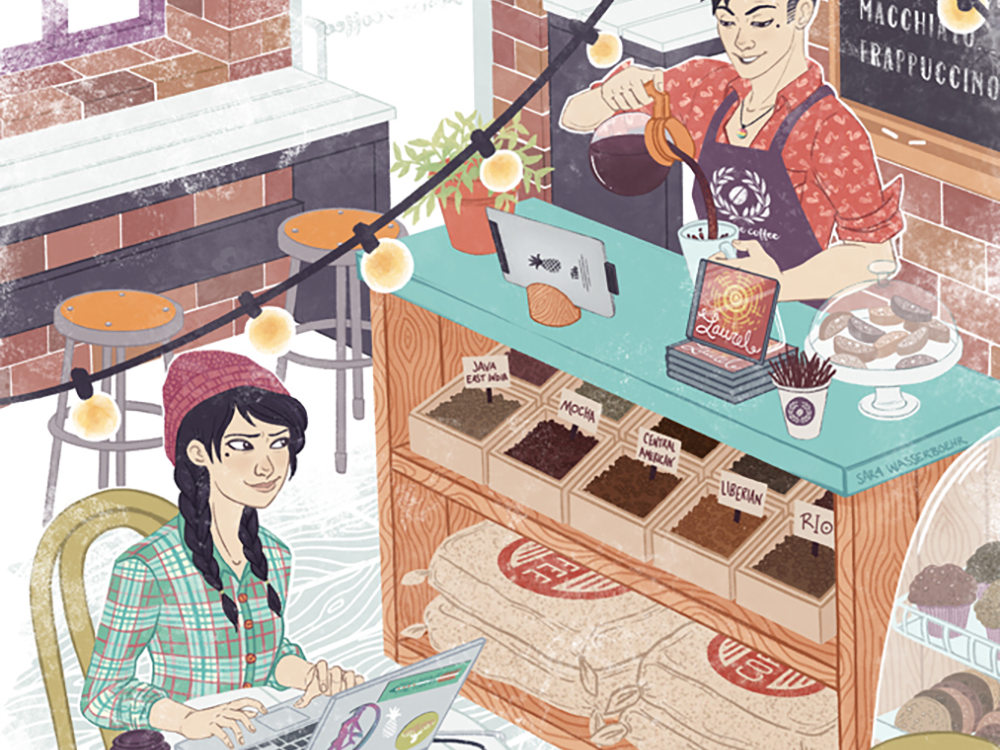 A beautiful, fully-colored (raster) illustration | Upwork