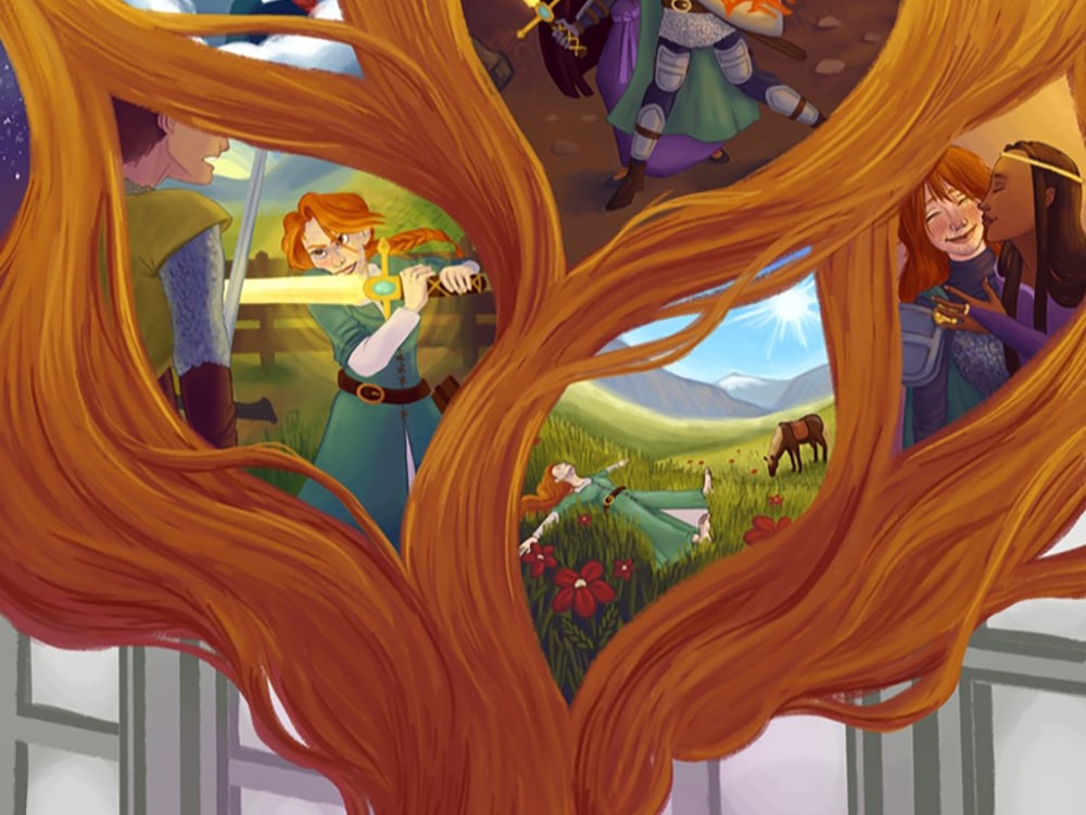 A beautiful, fully-colored (raster) illustration | Upwork