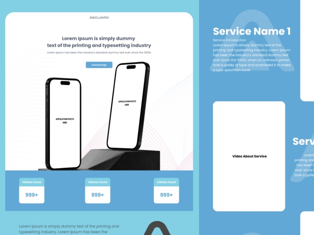 An amazing UI UX, landing page, website design, figma design, website ...