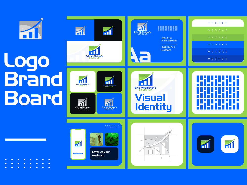 Complete brand identity kit & brand style guide design with minimalist