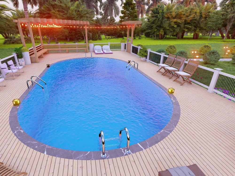 Landscape garden deck front and backyard design as a landscape architect Upwork