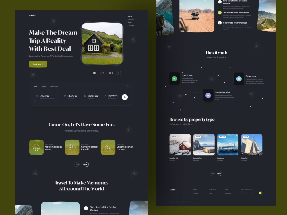 Design an exquisite, luxurious, responsive Figma Landing Page. | Upwork