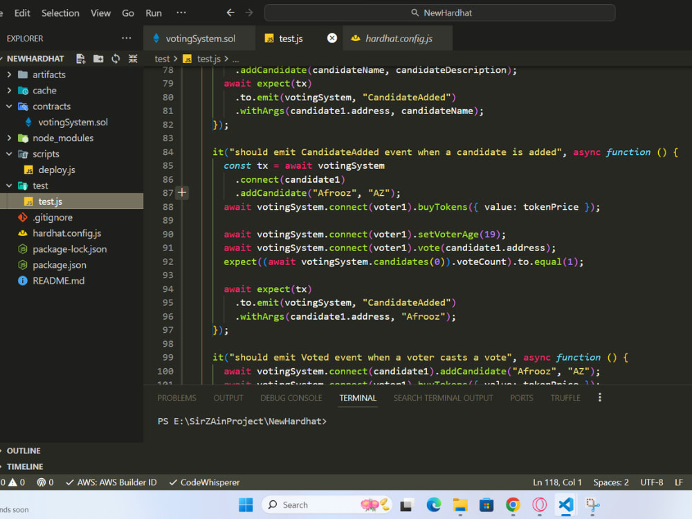 Full-Stack development, smart contract, erc20 and erc721 tokens | Upwork