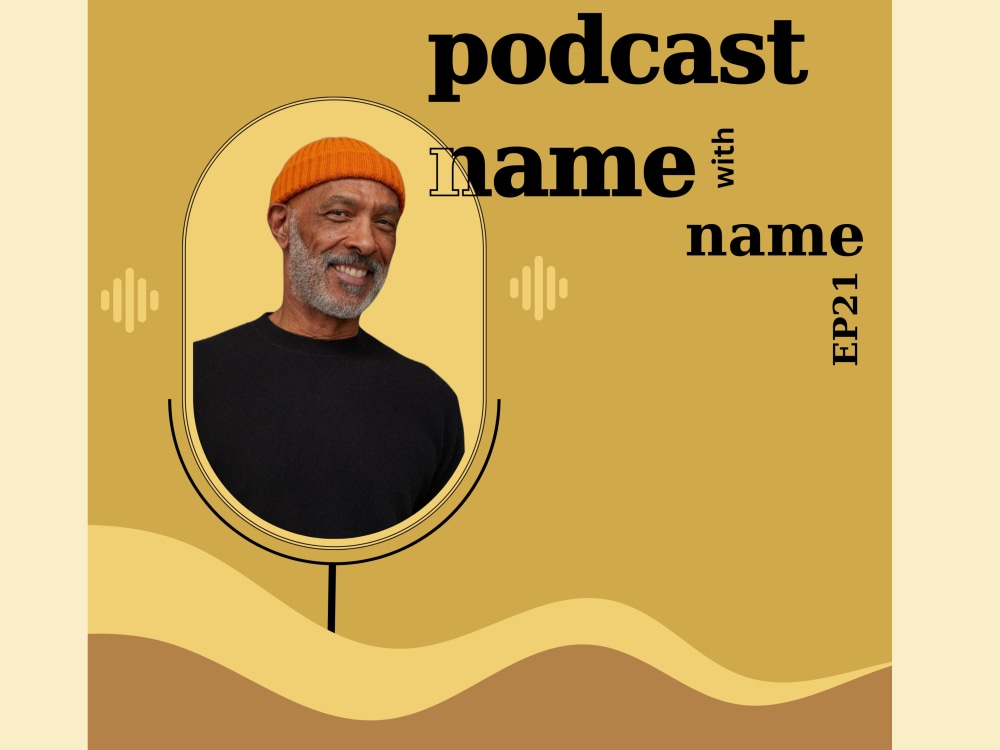 Stunning podcast cover artwork for your podcast Upwork