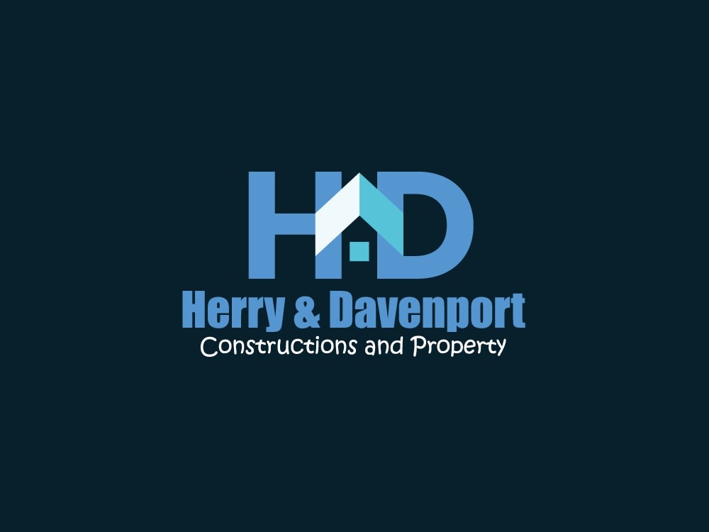 Cuttingedge real estate logo for property, mortgage, construction