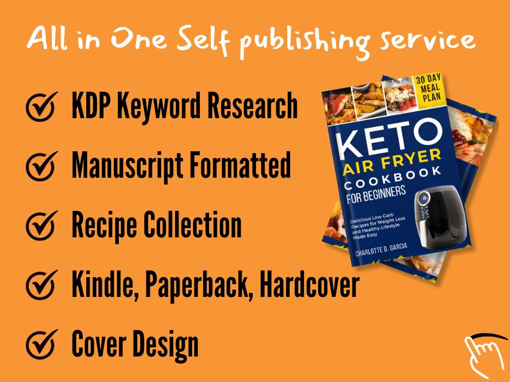 A Ready To Publish Cookbook For Amazon KDP | Full Self Publishing