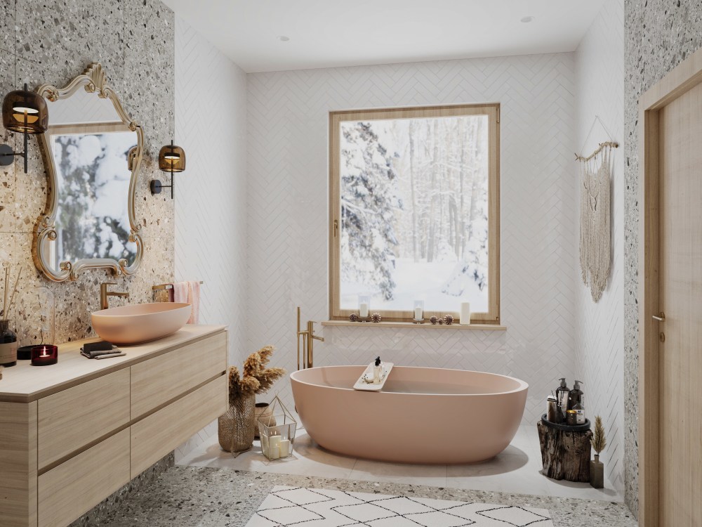 Interior design of your bathroom and 3d visualization | Upwork