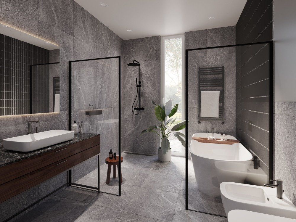 Interior design of your bathroom and 3d visualization | Upwork