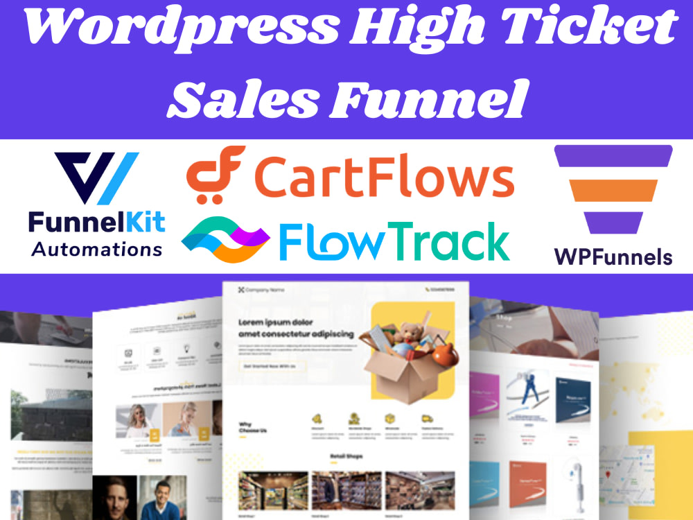 WordPress funnel, Woofunnel, Funnelkit, Cartflows, Wp funnel, Flowtrack