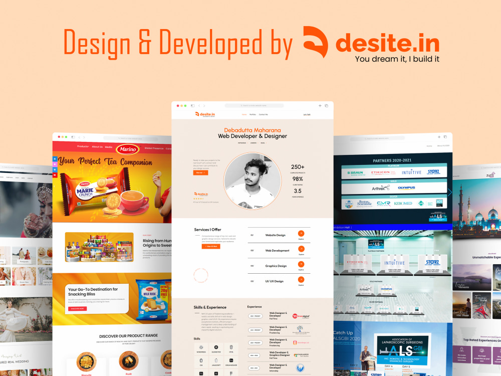 Web Present Design Captivating Website Design for a powerful online presence. | Upwork