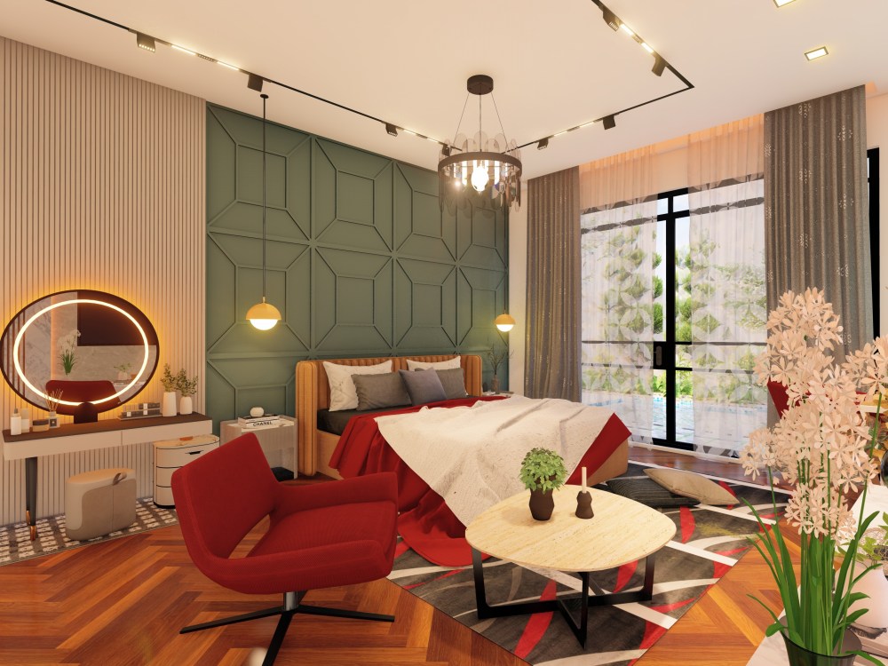 Luxurious Bedroom Interior Design Masterpiece, Master Bedroom Design ...