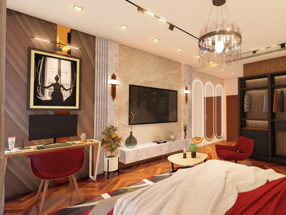 Luxurious Bedroom Interior Design Masterpiece, Master Bedroom Design ...