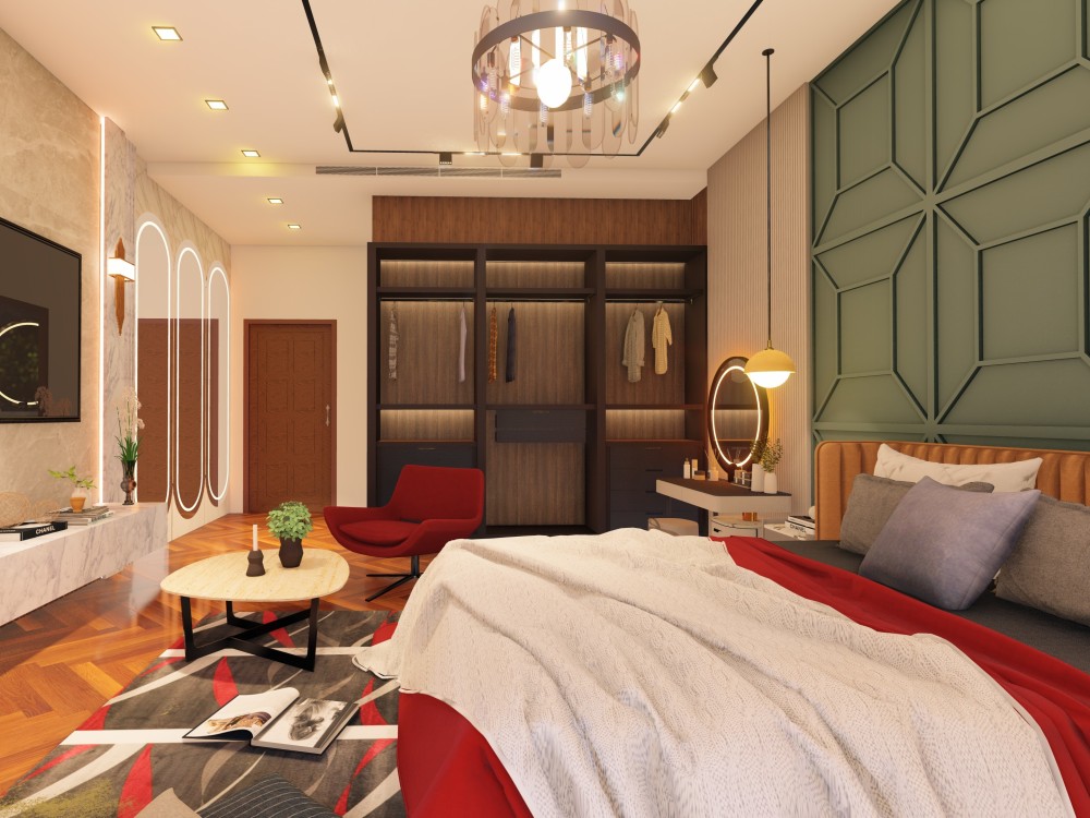 Luxurious Bedroom Interior Design Masterpiece, Master Bedroom Design ...