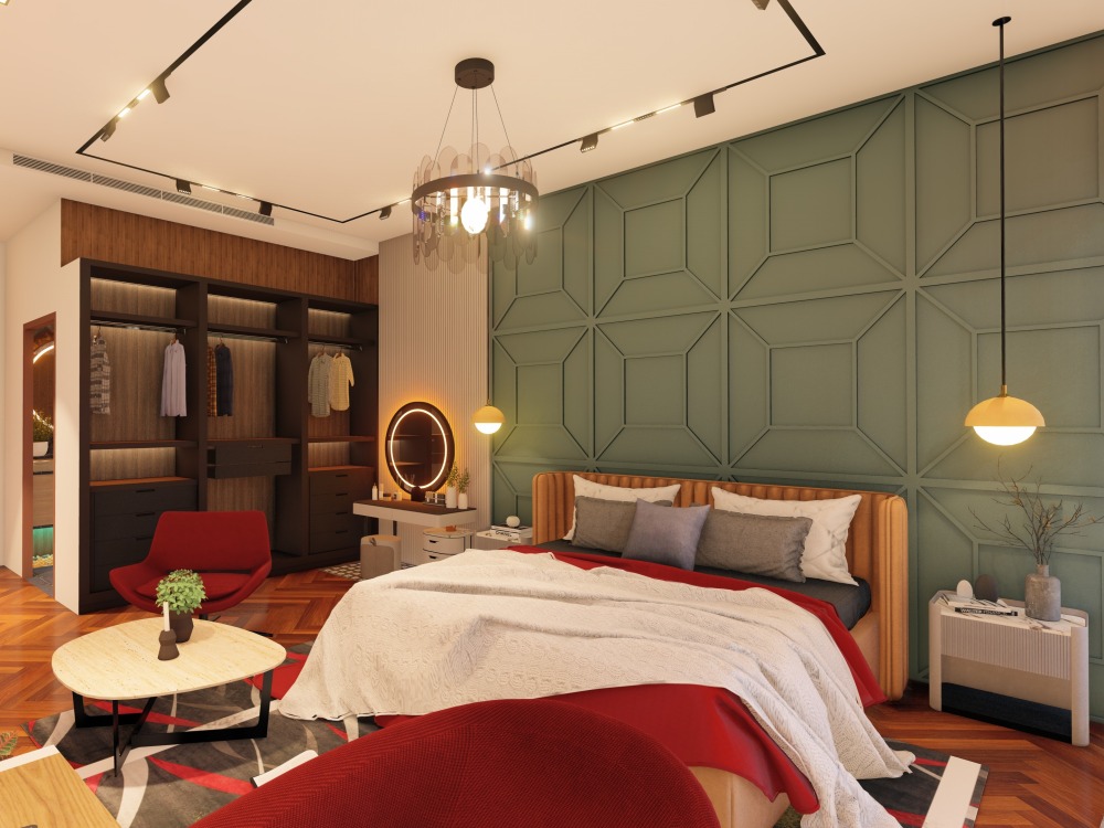 Luxurious Bedroom Interior Design Masterpiece, Master Bedroom Design ...