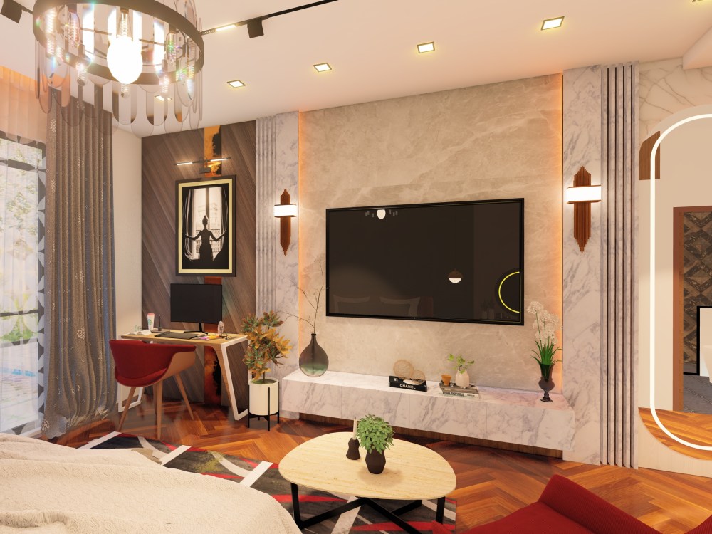 Luxurious Bedroom Interior Design Masterpiece, Master Bedroom Design ...