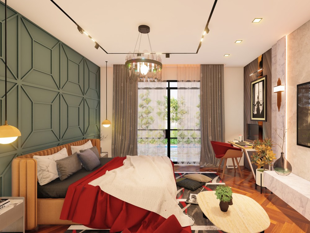 Luxurious Bedroom Interior Design Masterpiece, Master Bedroom Design ...