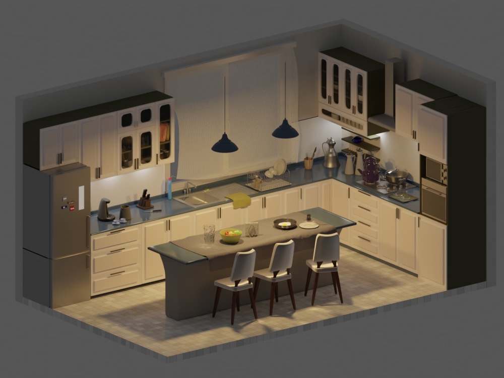 Low poly, highquality textured (bake) game assets for your projects